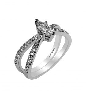 Janet Isherwood Jewellery diamond ring JIR014
